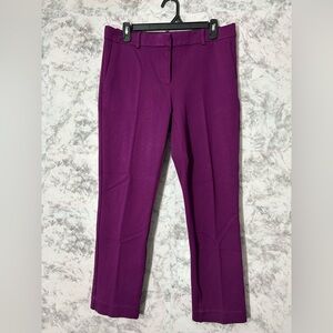 Ann Taylor Eva Curvy Deep Violet Women's Dress Pants